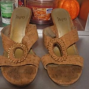 Tan wedges